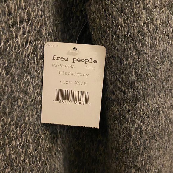 NWT Free People Solstice Spirit Poncho Patchwork Hooded Cardigan Size XS/Small - Picture 12 of 12